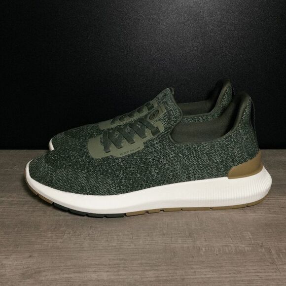 Peter Millar Hyperlight Apollo Sneakers Green Tan MF22EF11 Men's Size 9.5 - Picture 3 of 6